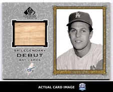 2001 SP Legendary Cuts #B-WP WES PARKER Los Angeles Dodgers MEM NM