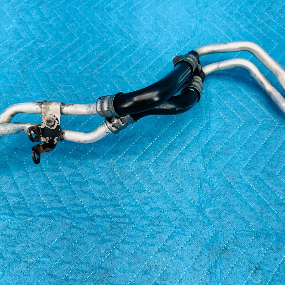 2012–2017 BMW 650i Transmission Oil Cooling Lines OEM - Image 4 of 4