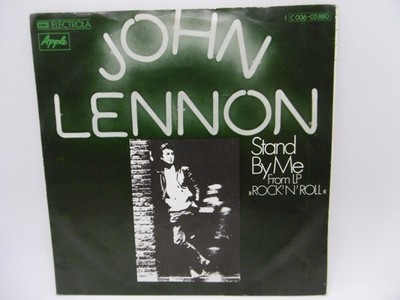 John Lennon (Beatles) Stand By Me (2. Cover) German EMI 1C 006-05880 7'' 1975