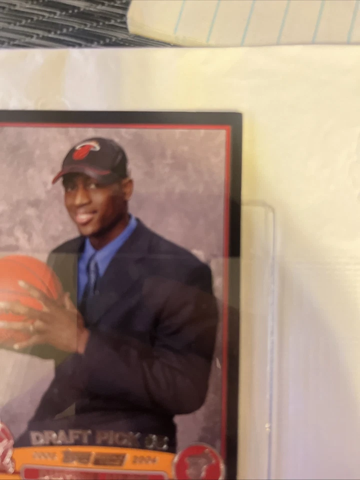 2003-04 Dwyane Wade Topps RC 413/500 TOUGH Black Border RARE! Rookie - Image 3 of 4