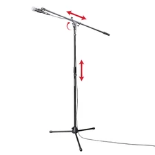 Gator Frameworks Rok-It Series Tripod Mic Stand Adjustable with 31.5" to 61.5"