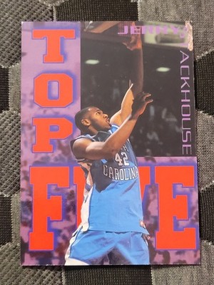1995 Signature Rookies Fame and Fortune #T3 Jerry Stackhouse Top Five
