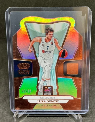 2024/25 Crown Royale Euroleague Hand Crafted Luka Doncic Bronze 40/99
