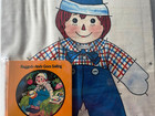 Raggedy Ann & Andy Fabric Doll Kits SEALED (2) + Books — Craft Works / Toy Works — photo 2