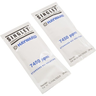 Calibration Solution, Hayward Digital Salt Meter, 7450ppm : GLXSALTSOLN2PK