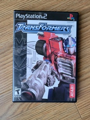 Transformers Sony PS2 PlayStation 2 / BOX And MANUAL ONLY / Read Description 