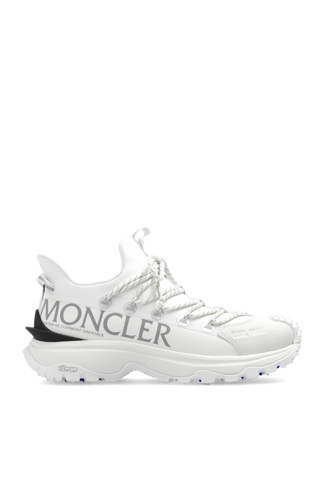 MONCLER Women's Trailgrip Lite 2 White Sneakers New