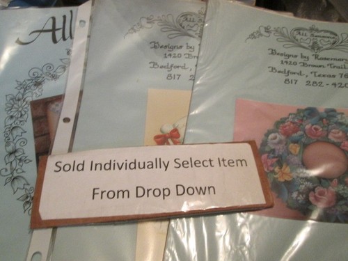 All Seasons, Rosemary West Painting Packet-Your Choice