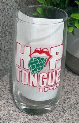 Hop Tongue IPA Karbach Brewing Clear Pint Glass 16 Oz Beer Glass