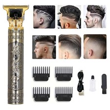 Professional Hair Clippers for Men Electric Haircut Kit T-Blade Hair Clipper Set