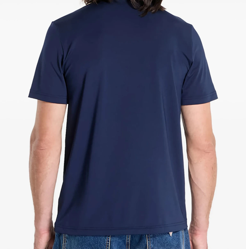 Lacoste Lux Performance Stretch Stripe Polo Shirt Regular Fit Ultra Dry Blue - Picture 10 of 10