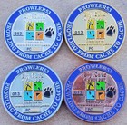 2007 Big Cat Series 4 Geocoin Set #13 - Shiny Finishes - Activated & Adoptable — photo 2