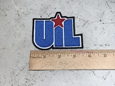CUSTOM MADE Embroidered UiL Texas Patch Iron on or Sew on