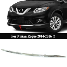 For Nissan Rogue 2014-2016 Front Lower Bumper Chrome Moulding Trim 620726FL0A
