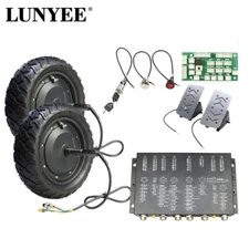 10 inch Karting Motor Set 48V350W Single Shaft Double Drive Motor With Controlle