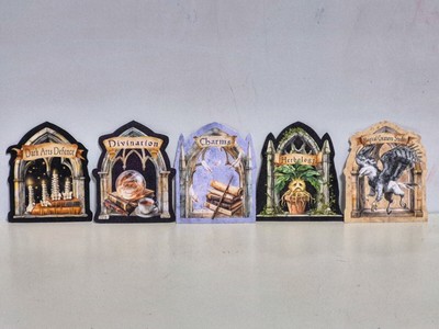 Magical Lesson 5er Set Aufkleber 6x5cm Harry Potter Der Zaubererkoffer