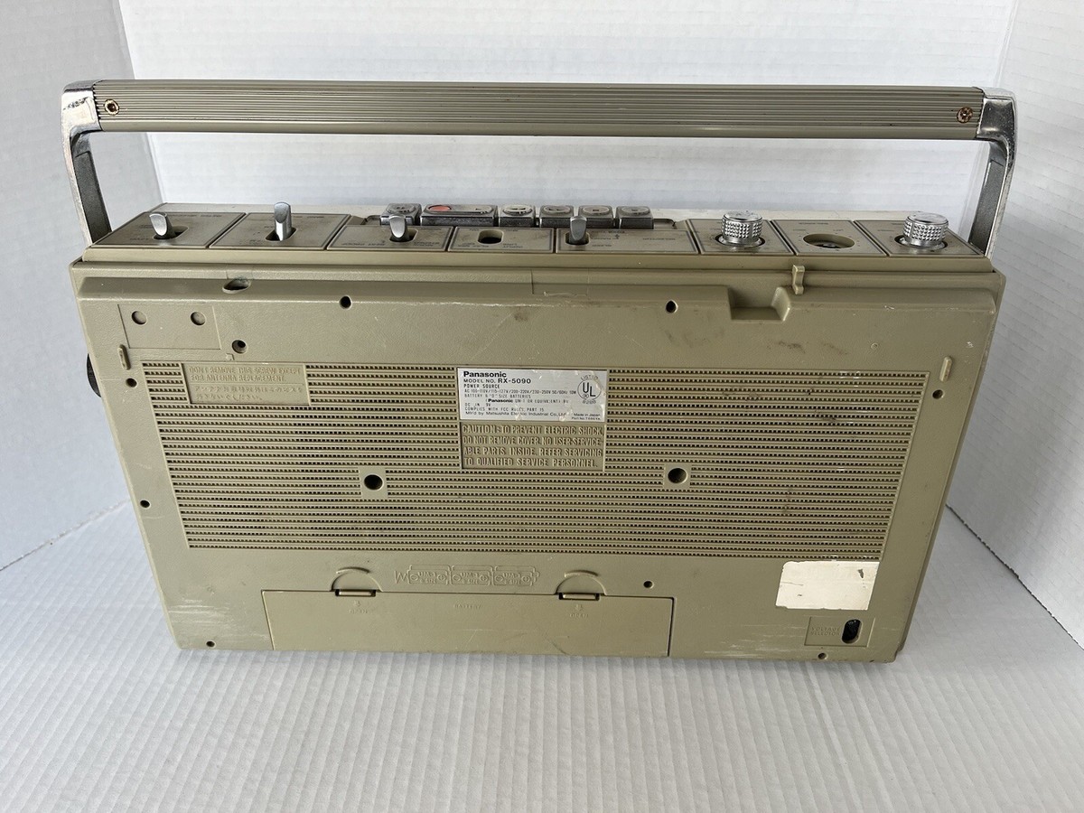 Vintage Panasonic RX-5090 Boombox Cassette Player Stranger Things