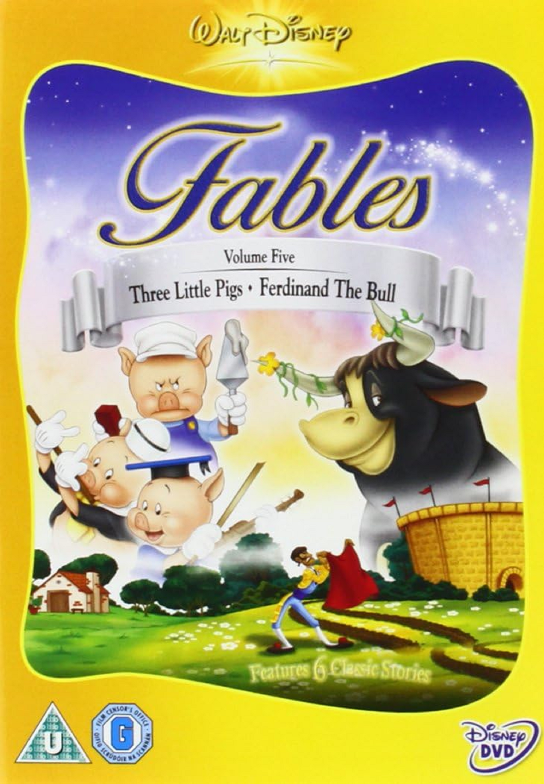 Faeries Dvd WALT DISNEY'S FABLES VOL.5 DVD 5th Fifth Volume Five Original UK ...