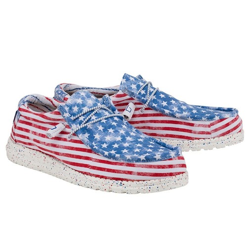 Hey Dude Men's Wally Stars N Stripes 