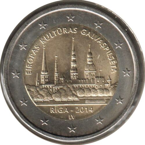 LE20014.1 - LETTONIE - 2 euros commémo. Riga - 2014 - Photo 1/2