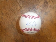 Adam Conley Tampa Bay Rays/Marlins Signed OLB Baseball COA  