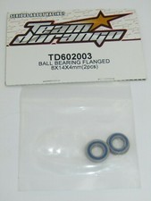 Team Durango - Ball Bearing 8x14x4mm Flanged (2pcs) - TD602003