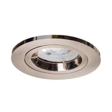 Image of 10 X TWIST AND LOCK CEILING GU10 DOWNLIGHTS RECESSED SPOTLIGHTS LED OR HALOGEN