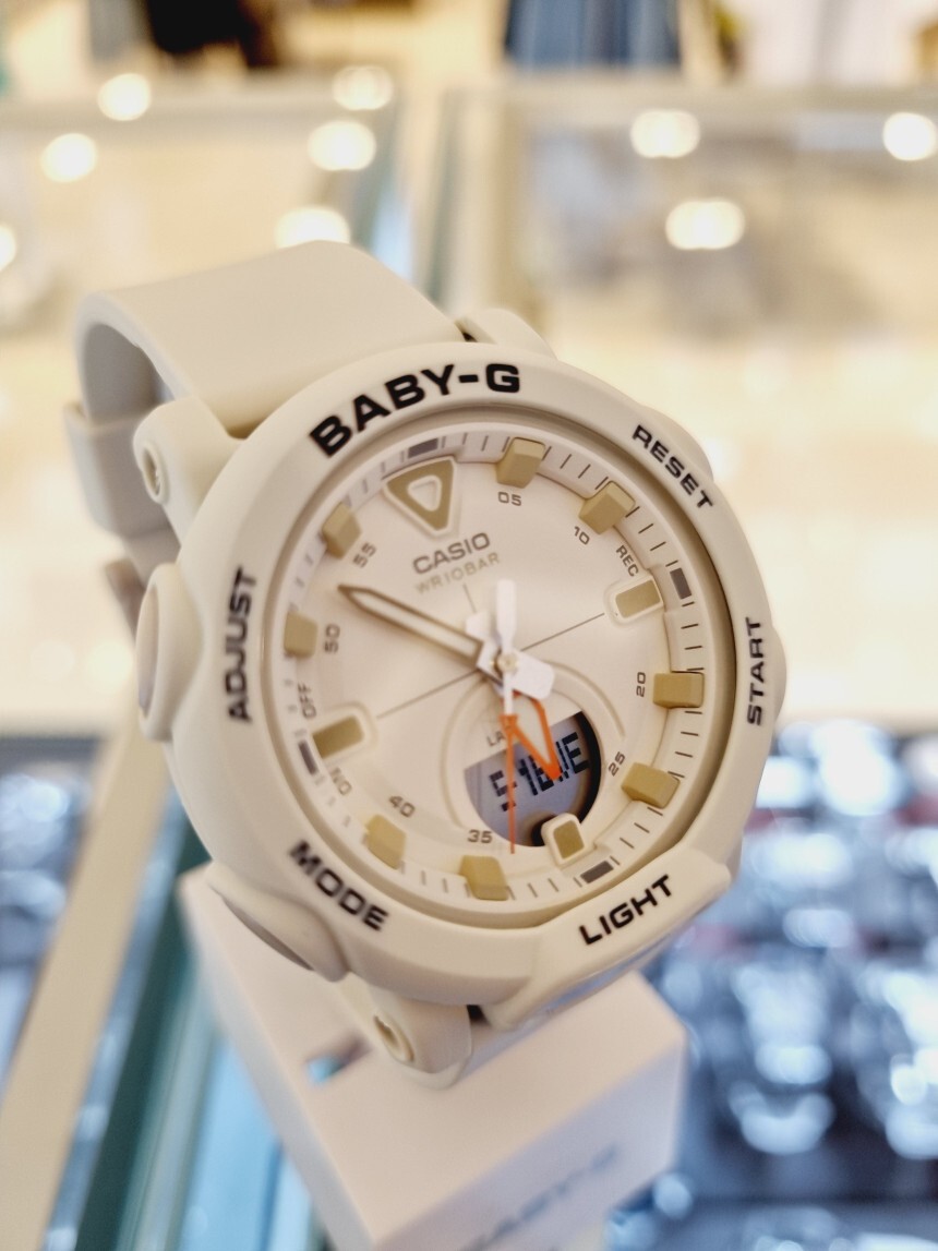 Casio Baby-G BGA-310-7A Resin Strap Women Watch Beige