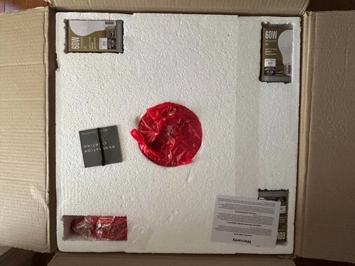 Generation Lighting Kerrville Collection 5-light Chandelier - Chrome - NEW - Picture 7 of 8