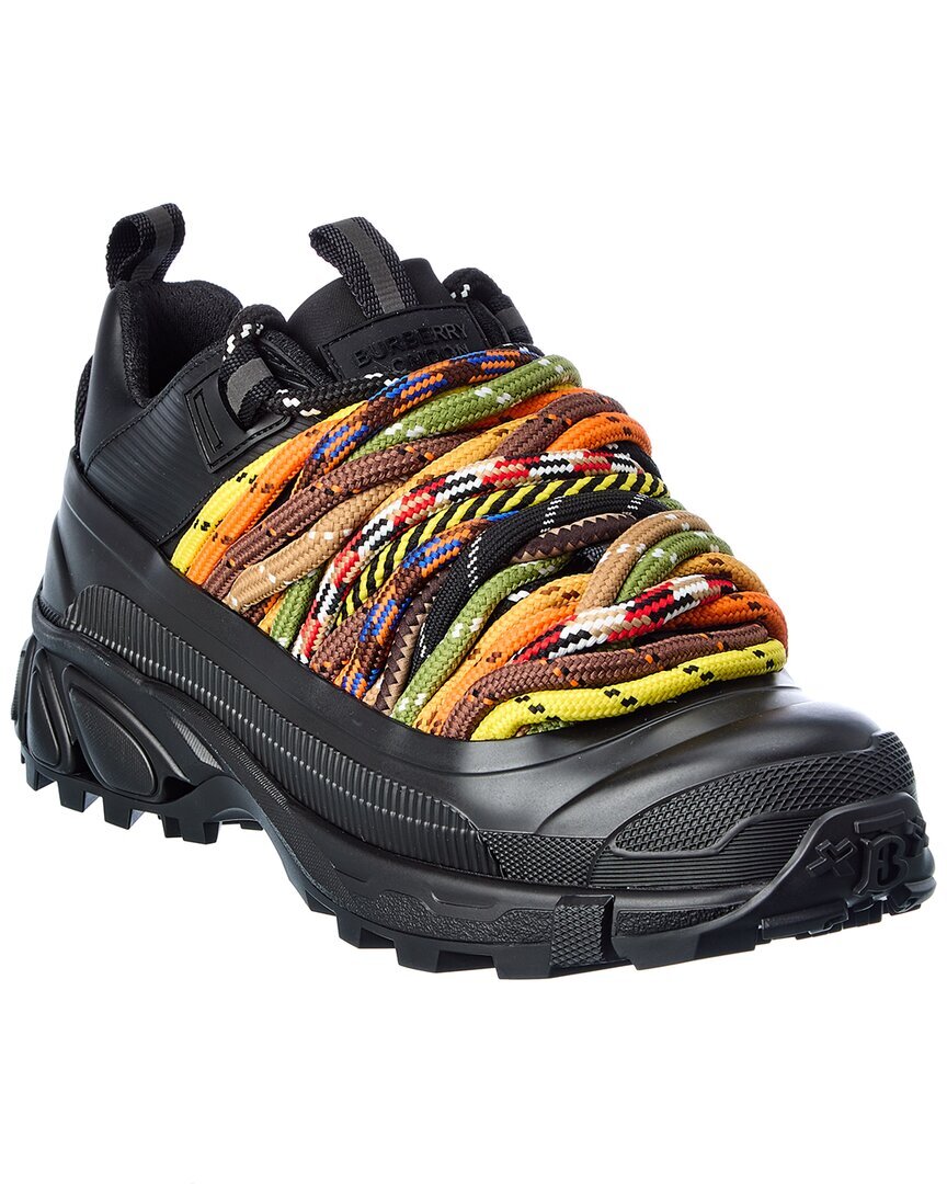 Мужские кроссовки Burberry Arthur из кожи и резины, черные 40