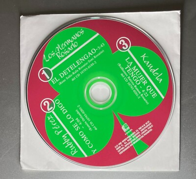 Various ** - El Detelengao / Y Como Se lo Digo (CD, Single, Promo)