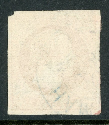 Deutschland 1864 Hannover 3gr braun SG # 22 VFU Z817 - Bild 2 von 2