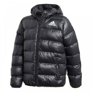 black adidas puffer coat