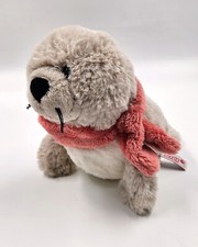 Nici Seehund Robbe mit Schal ca. 25cm Winter