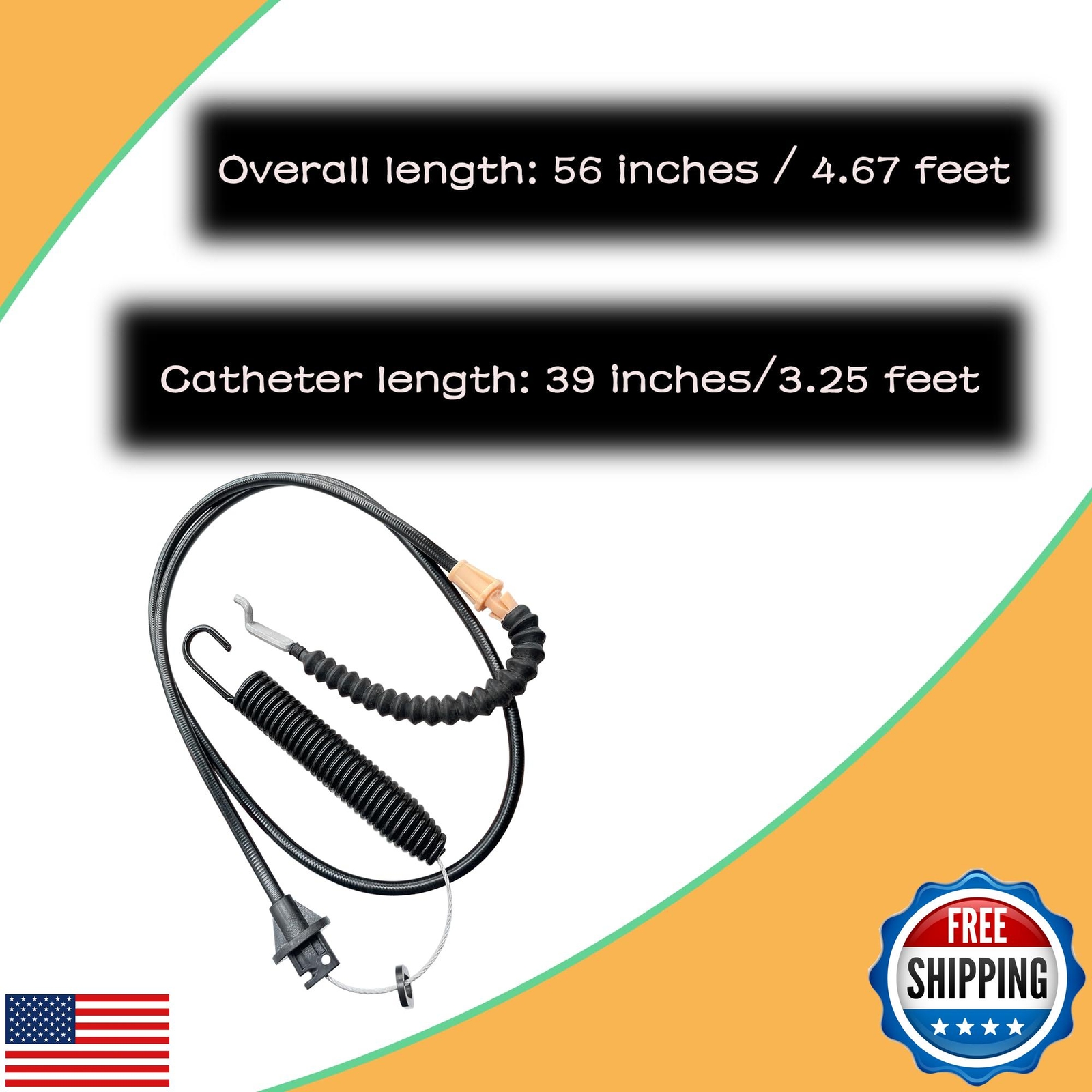 PELIF 946-04173E Deck Engagement Cable Fits MTD Troy-Bilt Lawn Mower Replaces