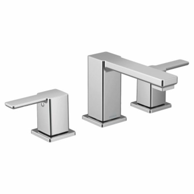Moen Ts6721 90 Degree Two Handle Widespread Lav Faucet Chrome Ebay