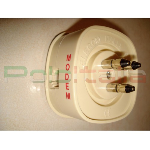 Filtro ADSL Tripolare RJ11 TELECOM adattatore modem TIM internet pc telefono fax - Photo 5/6