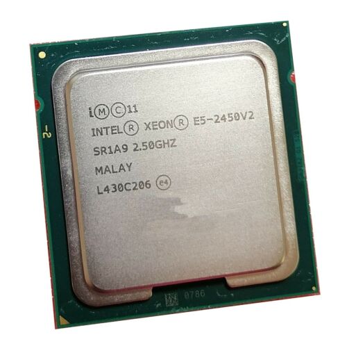 *LOT OF 8* Intel Xeon E5-2450 v2 SR1A9 @ 2.50GHz | LGA1356