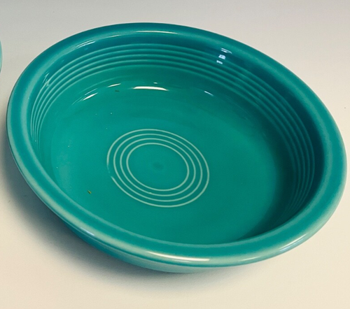 Homer Laughlin Ciotola Per Frutta E Salsa Fiesta In Ceramica - Turchese - Resistente, Adatta A Microonde E Lavastoviglie - Made In USA