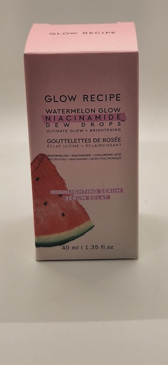 🔥Glow recipe watermelon glow niacinamide dew drops BNIB  BOX🔥