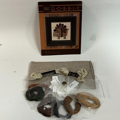 Bent Creek Cross Stitch Embroidery Needle point Kit ''Gobble''