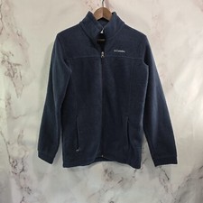 Columbia Jacket Boys XL Navy Blue Youth Fleece Steens Mountains