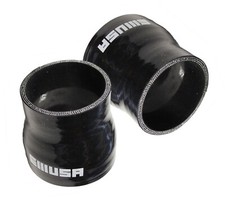 3 To 2 12 Reducer Silicone Hose 3-2.5 Reducer Coupler Black Re-enforced 3 To 2 12 Reducer Silicone Hose 3-2.5 Reducer Coupler Black Re-enforced