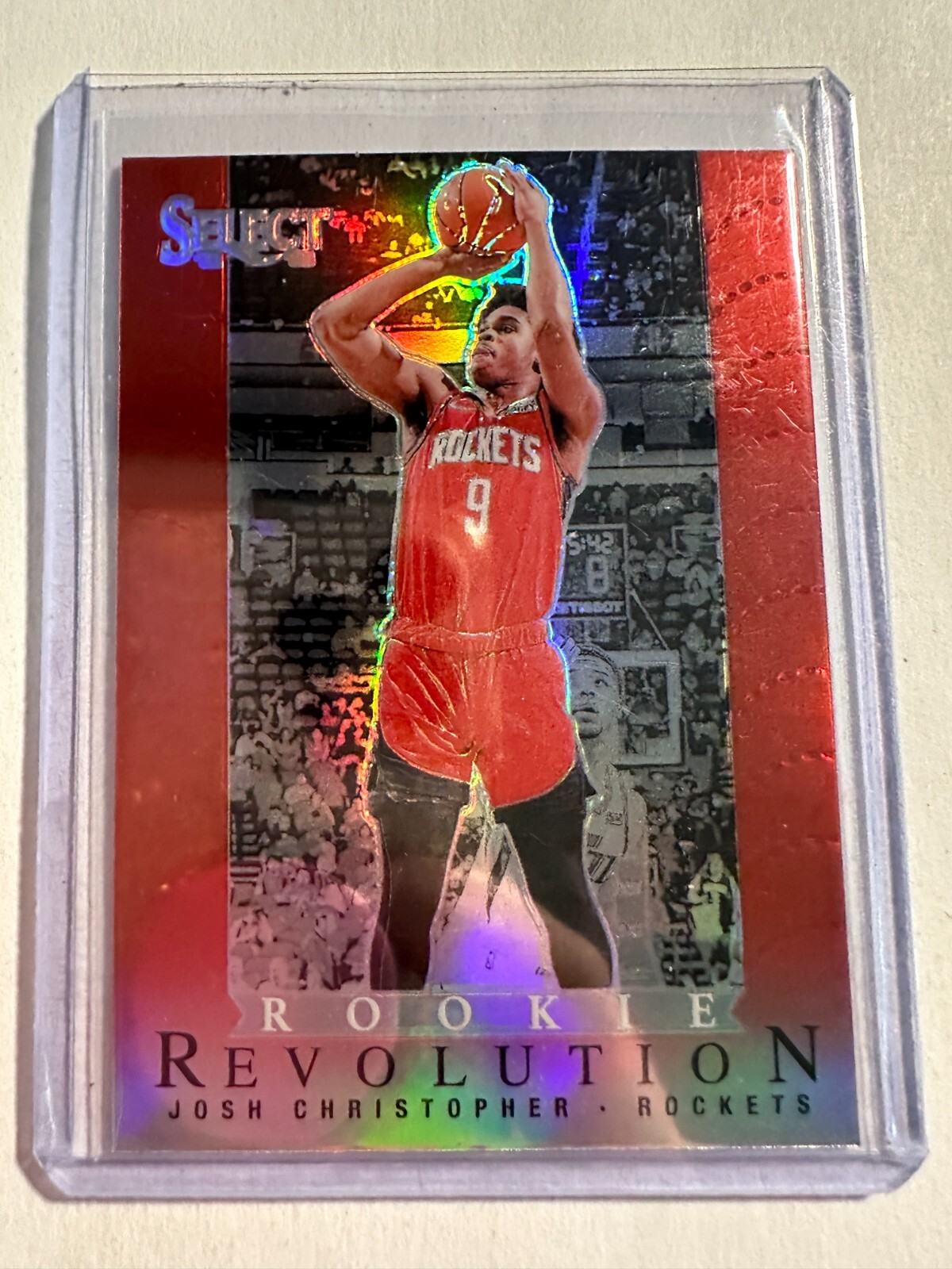 K92,220 - 2021-22 Select Rookie Revolution Prizms Red #3 Josh Christopher