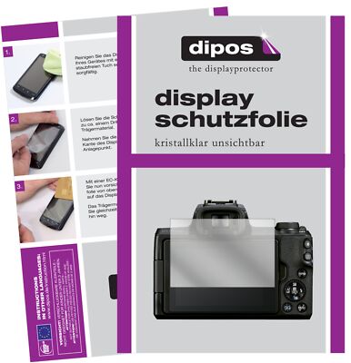 Schutzfolie für Canon EOS M50 Mark II Display Folie klar Displayschutzfolie