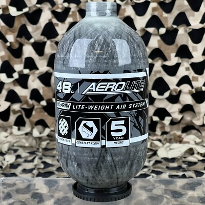 #ad NEW HK Army Aerolite Bottle 48 4500 Bottle Only Clear Carbon $145.00