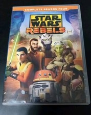 Star Wars Rebels DisneyXD Animated Series Season 4 DVD Set Excellent Condition