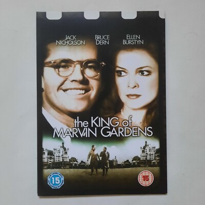 The King of Marvin Gardens (1972) Jack Nicholson, SLIM DUST JACKET (NO BOX)