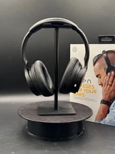 Even H4-BTHP Headphones Wireless Adaptive New Factory Sealed Black with Stand