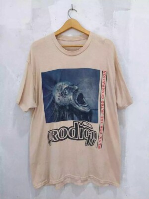 The Prodigy Claustrophobic Sting Sand Unisex Graphic Tshirt Reprint S-5XL